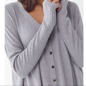 Gray Thermal Top